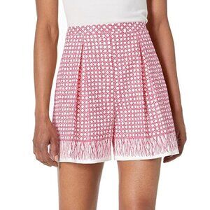 Trina Turk 'Wisteria' Printed Shorts, Passion Pink/Whitewash
